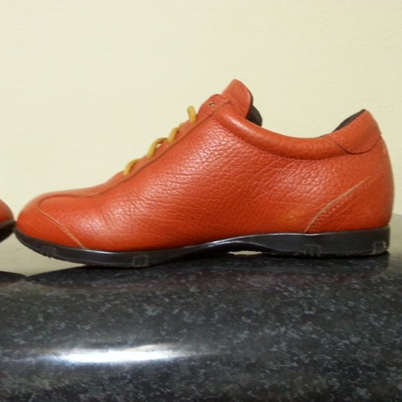 Etro Leather Shoes Sneakers Orange Size 9.5 US..-Euro 42 Men\'s Luxury main image 6